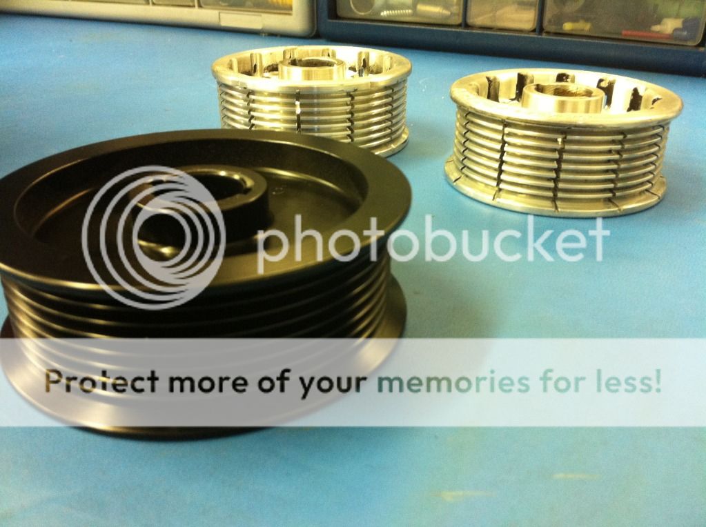 For Sale 10 IW Damper, ATI Damper, Ultra Grip Procharger Pulleys, and